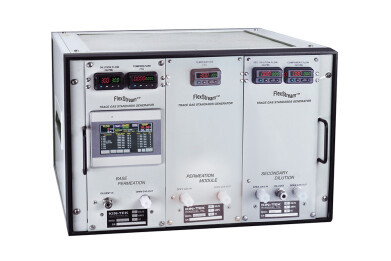 Permeation systems for process GC laboratory GC, GC/MS calibration